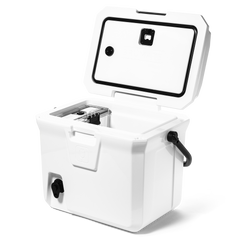 Br Tank 20-Quart Easy-Carry Cooler | Ice White