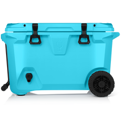Br Tank 55-Quart Rolling Cooler | Electric Blue