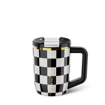 Muv 15oz | Black & White Checker
