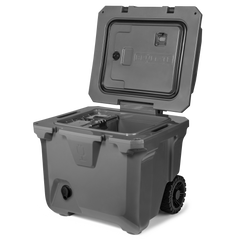 Br Tank 35-Quart Rolling Cooler | Charcoal