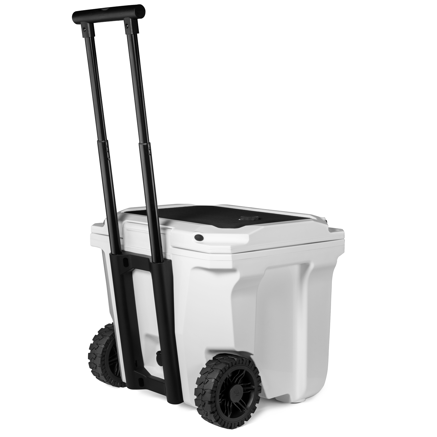 Br Tank 35-Quart Rolling Cooler | Ice White