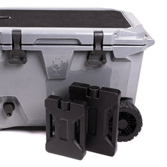 Br Tank 55-Quart Double Drink Holder Cooler Bundle | Charcoal