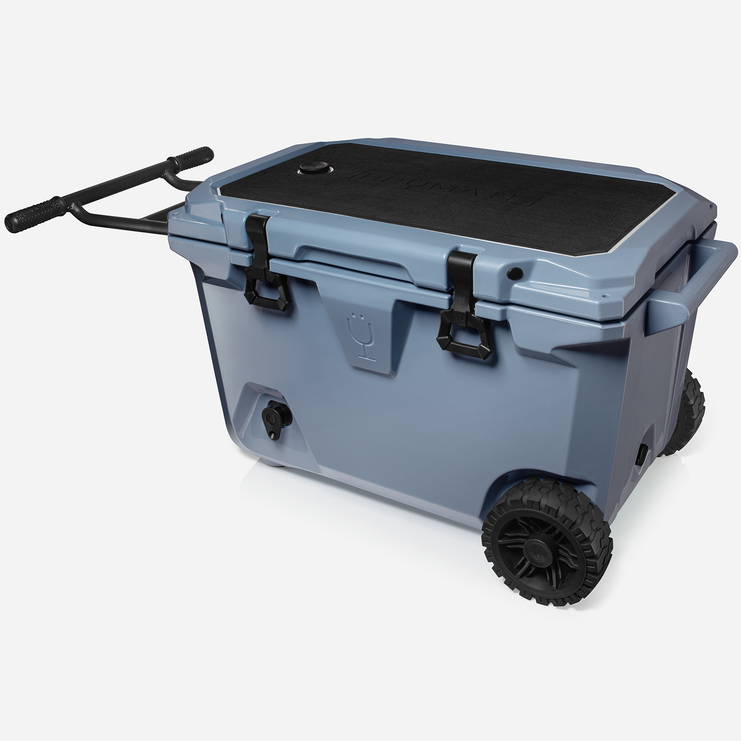 Br Tank 55-Quart Rolling Cooler | Denim