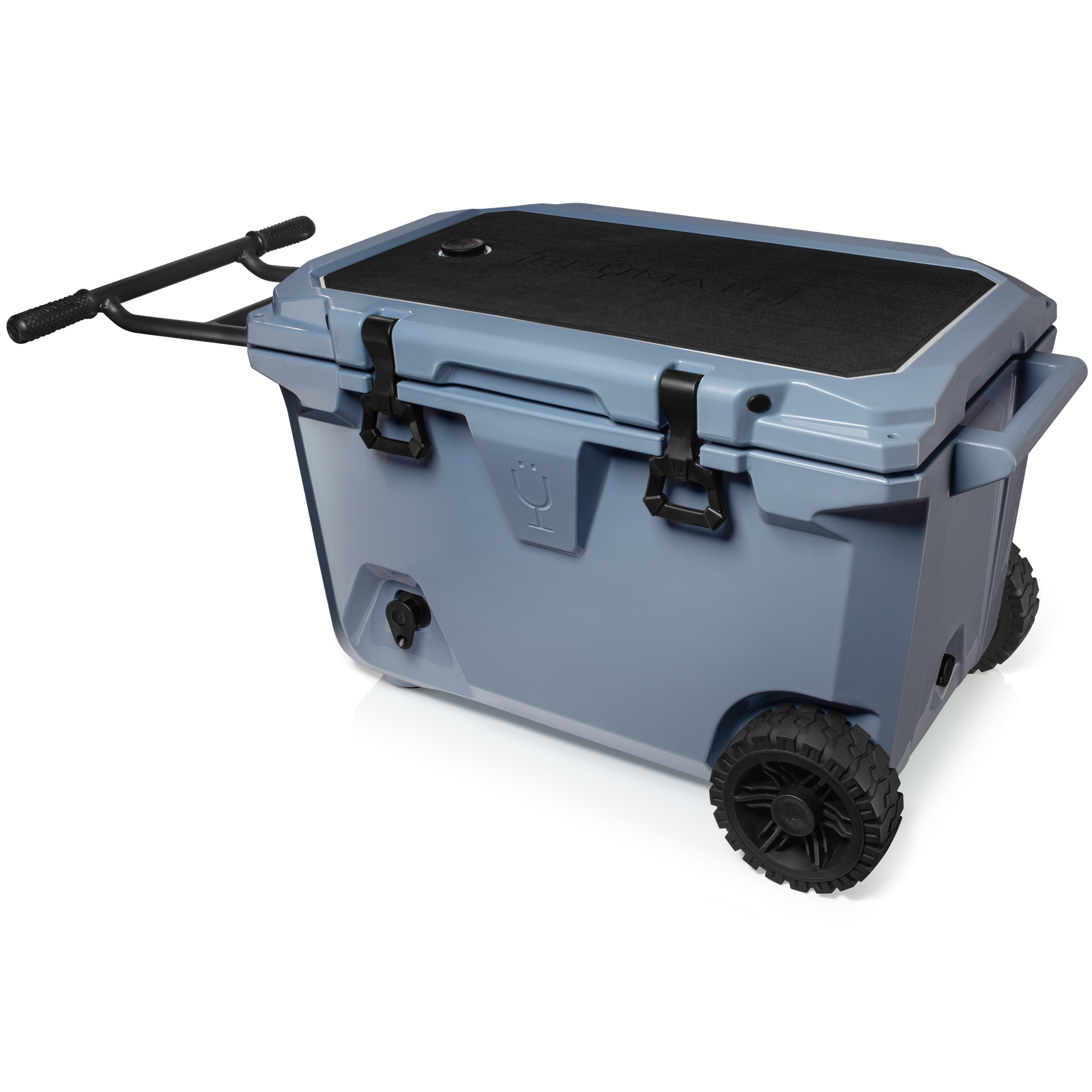 Br Tank 55-Quart Double Drink Holder Cooler Bundle | Denim