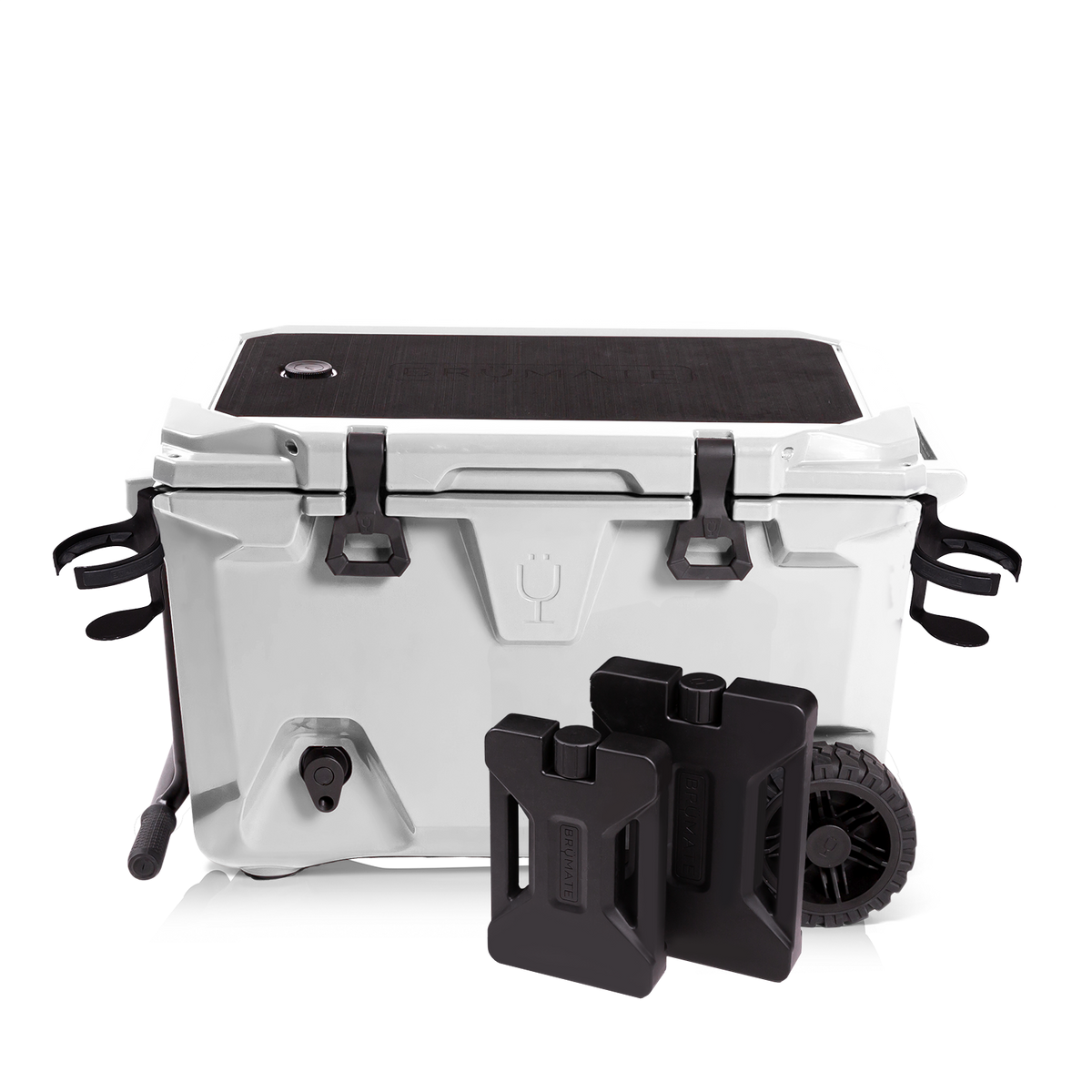 Br Tank 55-Quart Double Drink Holder Cooler Bundle